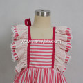 Dollcake remake baby girls red stripe dress